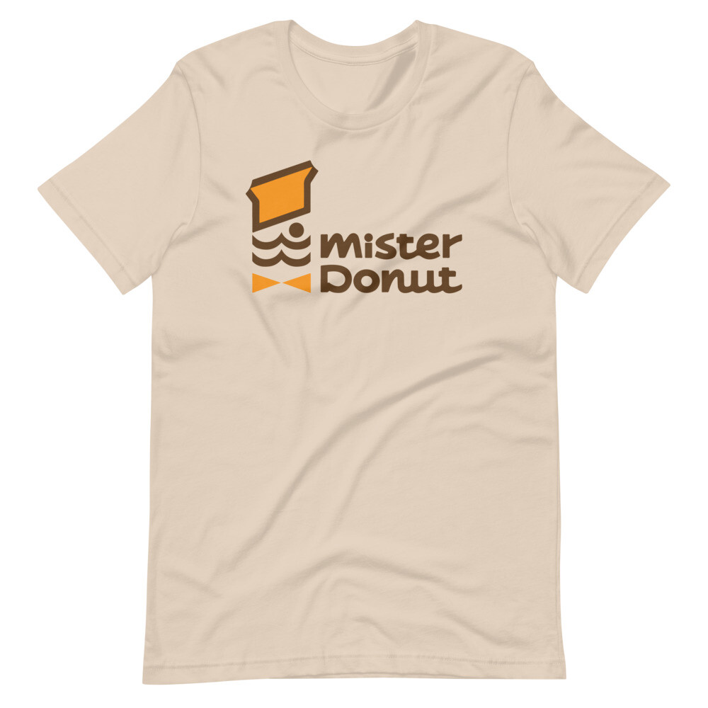 MISTER DONUT Graphic Tee Shirt Short-Sleeve Unisex T-Shirt
